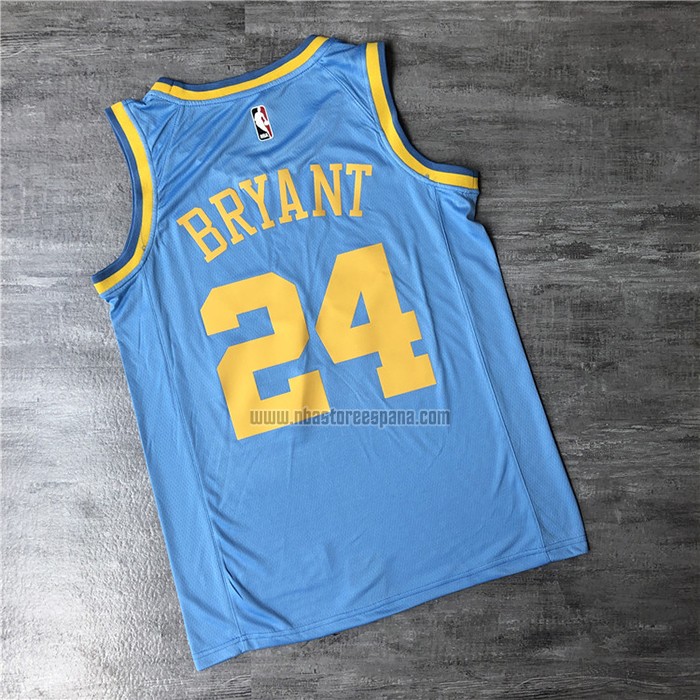 Camiseta Los Angeles Lakers Kobe Bryant NO 8 Classic 2017-18 Azul